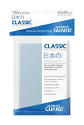 Ultimate Guard Classic Sleeves Japanese Size - 100 Stück